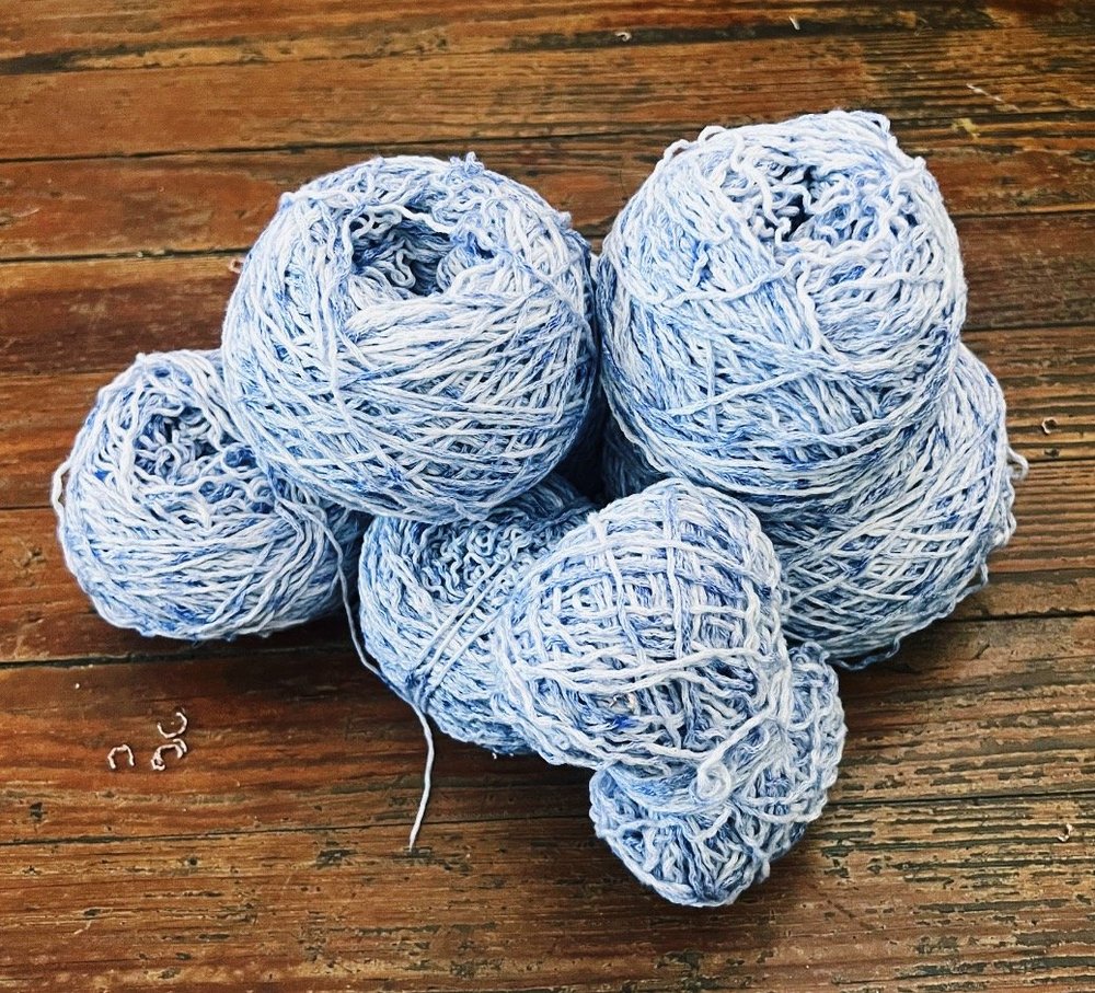 How to recycle yarn