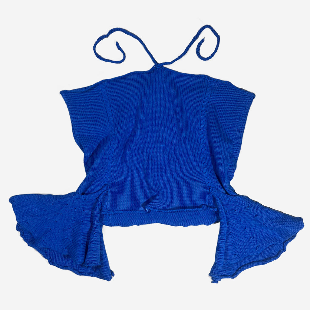 Flounced knit top no. 2