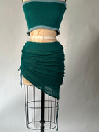 Adjustable drawcord skirt