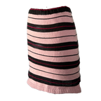Scrap stripe skirt