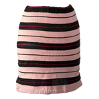 Scrap stripe skirt