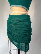 Adjustable drawcord skirt