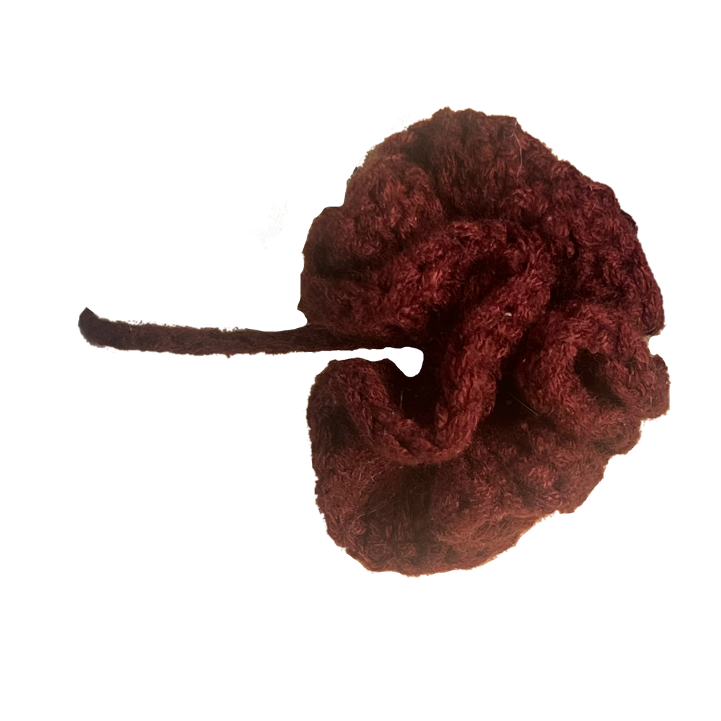 Crochet hyperboloid choker necklace