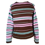 Scrap stripe sweater