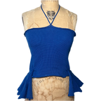 Flounced knit top no. 2