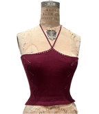 Cable knit tank