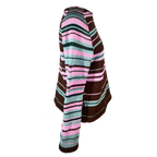 Scrap stripe sweater