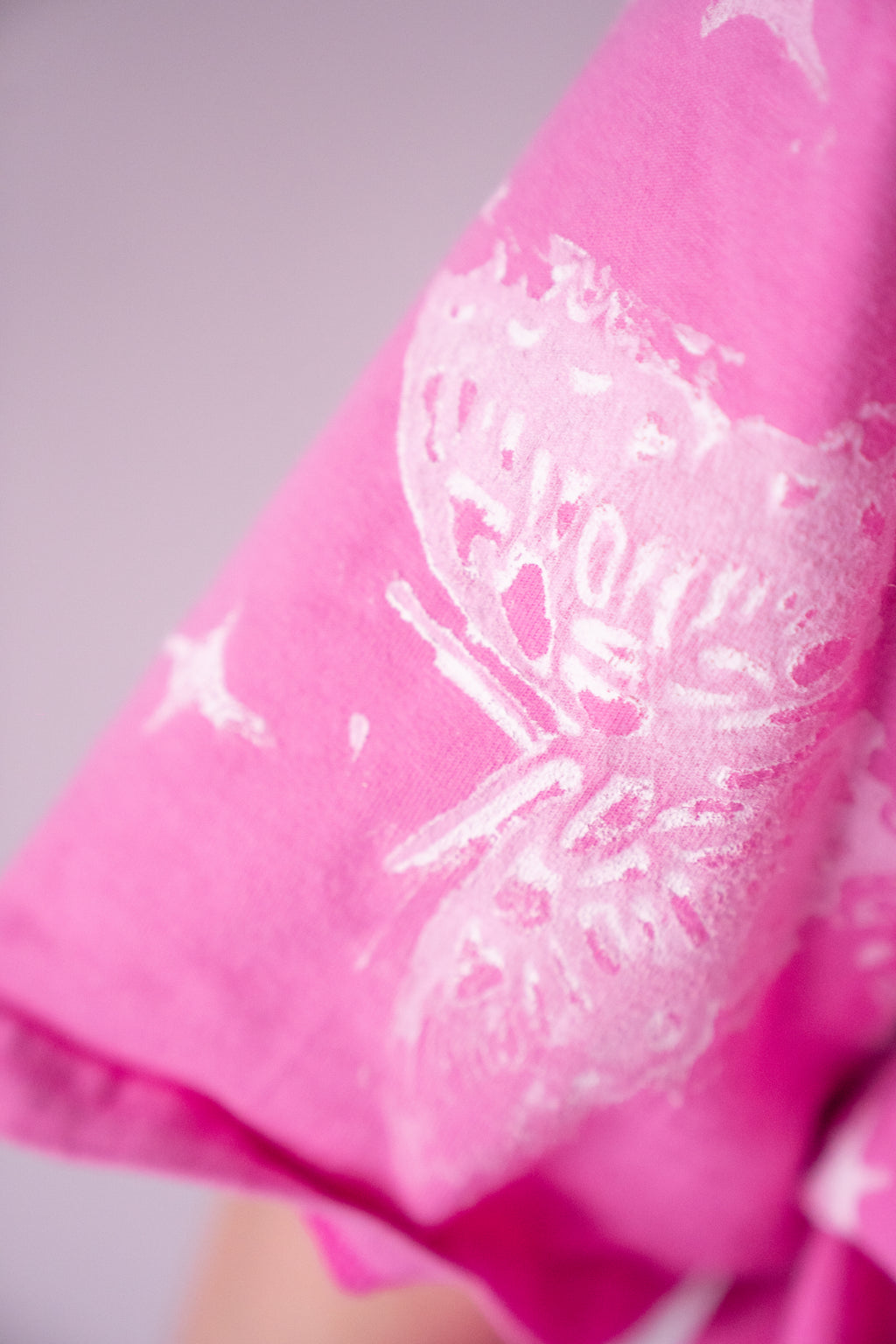 Butterfly block print Disney shirt