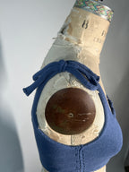 Reversible shoulder tie bra top