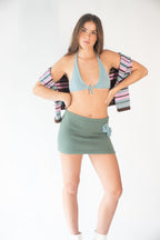 Blank knit Skirt