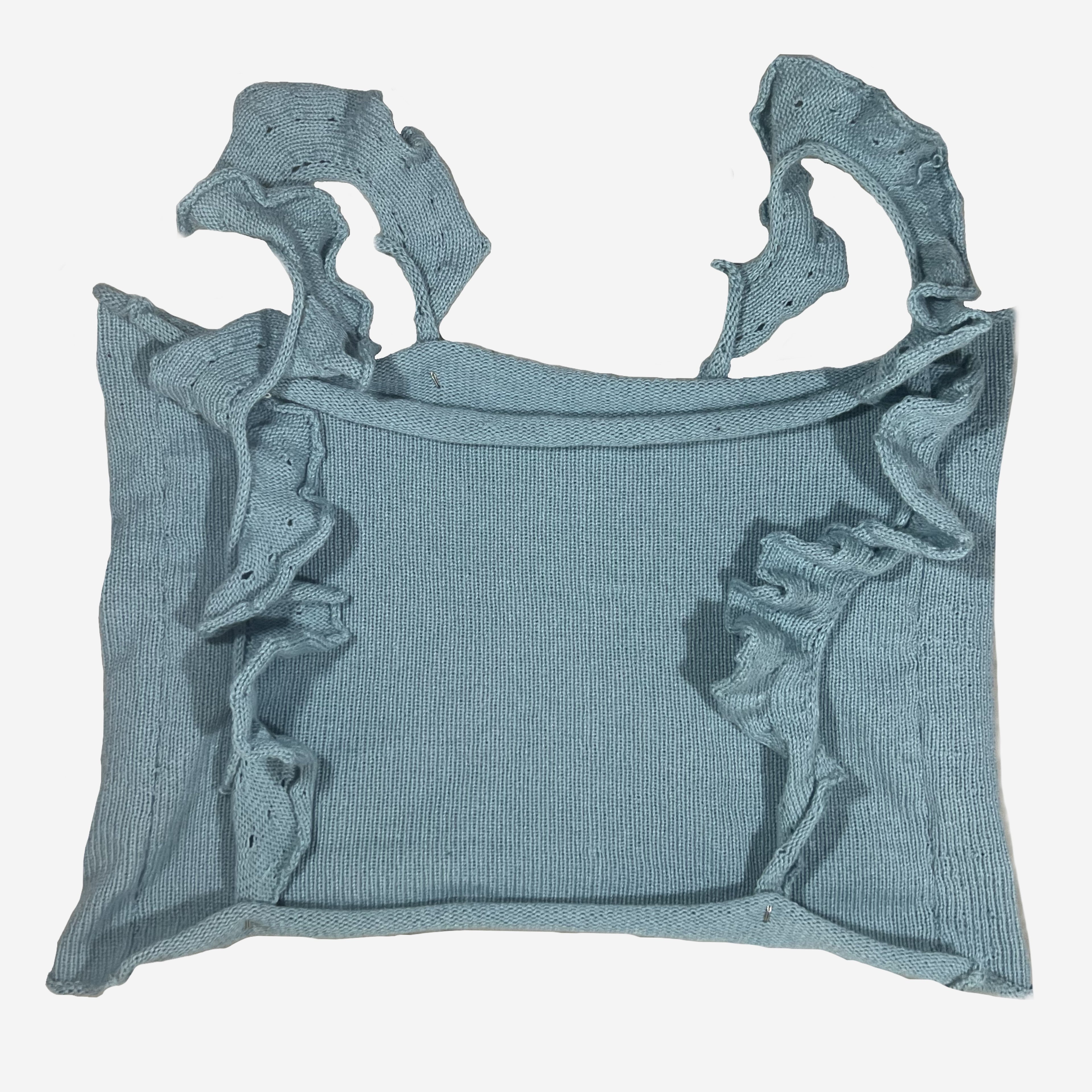 Flounced knit top 3